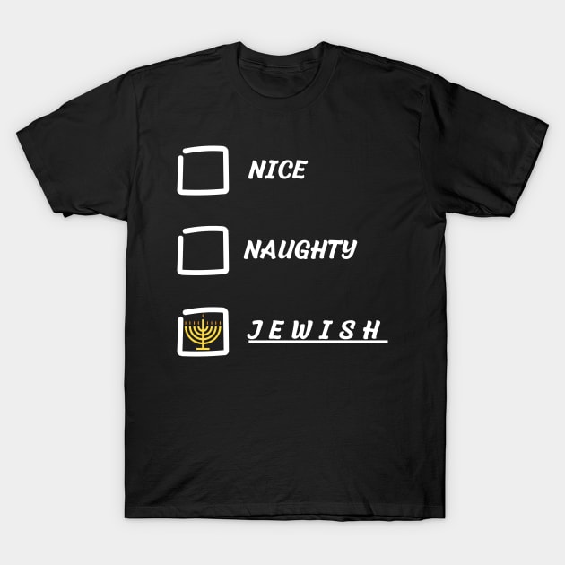 Nice naughty jewish T-Shirt by vaporgraphic